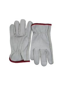 Gants de sécurité pour mécaniciens en cuir véritable de qualité supérieure, flexibles, en cuir de vache, durables, pour la construction, les motos - Product Image 4