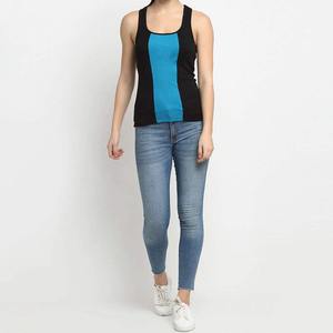 Débardeurs en gros Débardeur de sport pour femmes Marque privée Débardeur uni sans manches - Product Image 6
