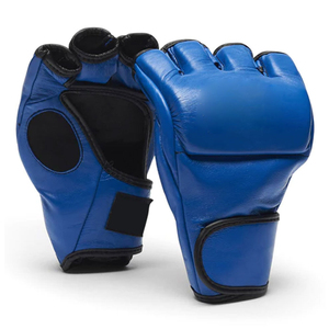 Guantes de MMA de Cuero para Entrenamiento y Ejercicio - Correa de Muñeca Ajustable, Transpirables, Ligeros, Unisex - Product Image 4