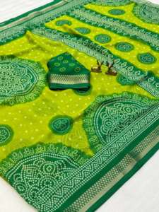 Meilleurs saris en soie douce pour femmes, pur, en stock, mariages, fêtes, mode indienne et pakistanaise, traditionnel - Product Image 3