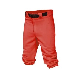 Pantalon de baseball personnalisé pour homme, uniforme d'équipe, vêtements de sport, 100% polyester, respirant, protection UV, impression par transfert thermique, OEM/ODM - Product Image 4