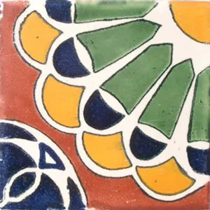 90 azulejos de cerámica de Talavera de porcelana esmaltada hechos a mano México acabado luminoso para comedor dormitorio ladrillo refractario-uso Interior - Product Image 1