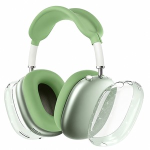 Funda de TPU con purpurina para auriculares y diadema para <span class=keywords><strong>AirPods</strong></span> Max, juego de carcasas protectoras transparentes antiarañazos - Product Image 2