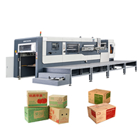 Machine de découpe à plat automatique avancée pour la fabrication de boîtes en carton ondulé