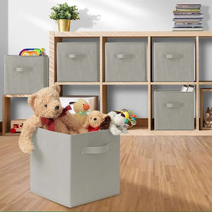 Bac en tissu de rangement efficace fabriqué au Vietnam pour les vêtements et le garage - Product Image 3