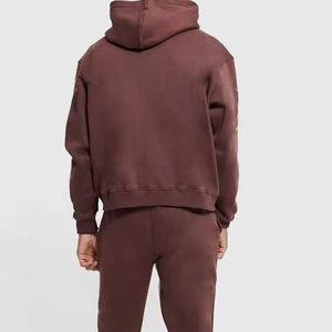 Survêtement et ensemble de jogging personnalisés de qualité pour hommes, 100 % coton, légers, respirants, pour l'hiver, vente en gros - Product Image 4