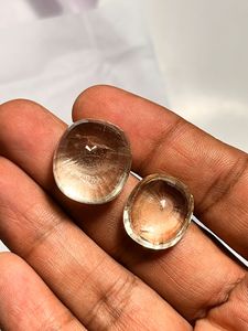 Cojín de topacio amarillo natural, piedra preciosa tallada como Zafiro Amarillo, Pukhraj para accesorios de joyería DIY - Product Image 5