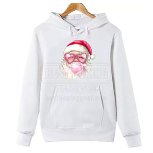 Jersey de algodón mezclado con capucha Uso al aire libre Ropa de moda Hombres Sudaderas CON CAPUCHA DE Navidad Ropa informal Uso de invierno - Product Image 4