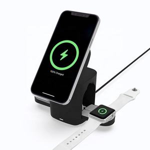 Cargador Inalámbrico Magnético 3 en 1 de 15W, Plegable, Carga Rápida Tipo-C, Diseño Compacto Certificado para Viajes, Bajo Precio, Alta Demanda - Product Image 2