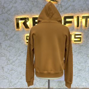 Bon taux qualité supérieure le plus demandé fermeture éclair à capuche bouffée imprimé fabriqué en usine pas cher prix sweats à capuche hommes sweats à capuche - Product Image 2
