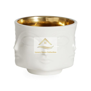 Style Vintage Vert Et Blanc Couleur Bol Avec Feuille Conception Cast Bol Vaisselle De Table En Aluminium Chocolat Plateaux De Service - Product Image 2