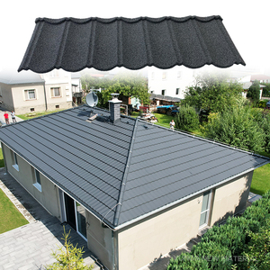 Tejas Metálicas con Recubrimiento de Piedra Tipo Bond, Resistentes a la Intemperie, Tejas de Acero Coloridas para Techos de Edificios Residenciales en África - Product Image 3