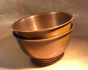Hot Selling Handmade Copper <b>Bowl</b> Best Selling Trending Design <b>Snacks</b> Serving Salad Fruits for India Metal Material - Product Image 1