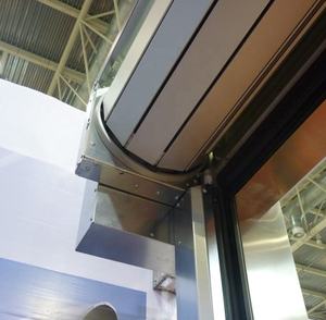 Porte sectionnelle en alliage d'aluminium de haute qualité pour volet roulant adaptée à la porte de <span class=keywords><strong>garage</strong></span> de voiture anti-ouragan - Product Image 6