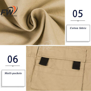 กางเกงขาสั้นลำลองลายพรางทหารสำหรับผู้ชาย กางเกงยีนส์หลากสีสั่งทำพิเศษ เอวกลาง ระบายอากาศได้ดี ผ้าแคนวาส กันน้ำ ป้องกันรอยยับ - Product Image 5