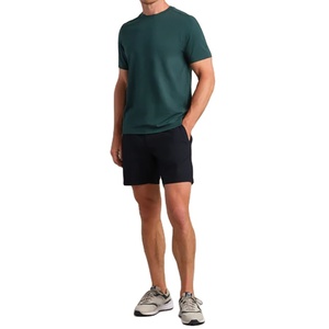 T-shirts à manches courtes pour hommes, coupe classique, 180 g/m², respirants, col rond, en coton/spandex, écologiques, de haute qualité, personnalisables - Product Image 3
