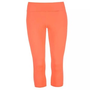 High Waist Color Blocked Yoga <b>Capri</b> Pants With Contrast Stitch Spandex Nylon Material Four-Way Stretch Women's <b>Leggings</b> - Product Image 5