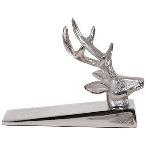 Tope de puerta de Metal con diseño de cabeza de caballo, Tope de puerta de acabado dorado antiguo para uso de parada de puerta de Hotel en casa - Product Image 3