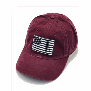 หมวกแก๊ปปักโลโก้ยาง 6 แผ่น แบบปรับแต่งได้ สำหรับผู้ชาย/ผู้หญิง สไตล์สปอร์ตวินเทจแนวสตรีท สำหรับผู้ใหญ่ ผลิตในโรงงานเวียดนาม - Product Image 3