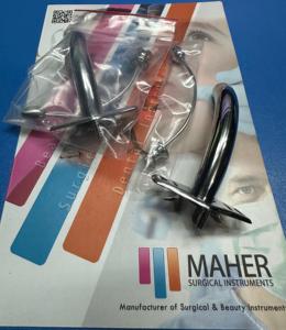 ชุดเครื่องมือผ่าตัดท่อช่วยหายใจแบบแมนนวล ยี่ห้อ Jackson คุณภาพสูง ผลิตจากเงินเยอรมัน สำหรับการผ่าตัดทั่วไป ขนาด 32 มม. ได้รับการรับรองมาตรฐาน CE รับประกันตลอดอายุการใช้งาน - Product Image 3