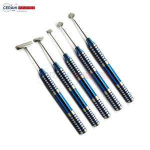 Ensemble de 5 instruments de chirurgie dentaire à brossage manuel doux procédures d'implant de classe I et kit de chirurgie à lambeau lingual - Product Image 1