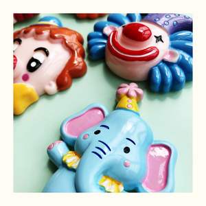3d Circus Koelkast Magneet Mini Schattige Funshaped Sterke Magneten Voor Kantoor Kalender Koelkast Magnetische Ambachten Kleurrijk - Product Image 5