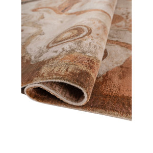 Alfombras de Lana y Seda de Bambú Tejidas a Mano con Diseño Abstracto, Color Marfil, para Decoración de Sala de Estar Juvenil, AKWB-9071 - Product Image 2