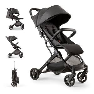 Cochecito Minimalista Plus STROLLER en Tela Negra, Diseño Moderno - Product Image 1