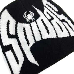 Bonnets tricotés unisexes en vrac, jacquard, fabriqués à la main, sans manchette, araignée, de créateur personnalisé d'hiver - Product Image 3