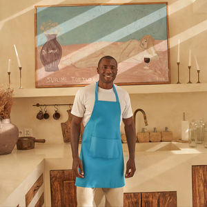 Tablier de cuisine unisexe sans manches en polyester non tissé BEAM 100 %, respirant, écologique, anti-humidité, économe en eau, simple et pratique pour le quotidien - Product Image 2