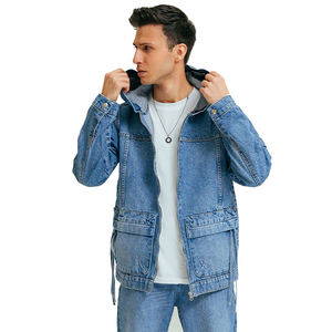 Most Comfortable Black Color Men <b>Denim</b> <b>Jacket</b> With Cheap Quality Price Black In Wholesale Price <b>Denim</b> <b>Jacket</b> For Man - Product Image 1