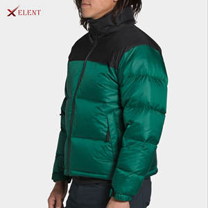 Manteau de rembourrage de mode extérieure personnalisé hommes veste en duvet veste imperméable pour homme sports - Product Image 6