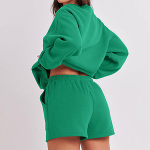 Sudaderas sin Mangas Extra Grandes de Diseño Moderno para Mujer, Tejido de Felpa, Cuello Redondo, 100% Algodón, Ligero, Servicios ODM OEM - Product Image 2