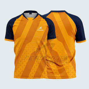 Jersey de Rugby Unisex Cómodo Transpirable Tecnología de humedad de secado rápido Mezcla de tela para la práctica de fútbol - Product Image 1
