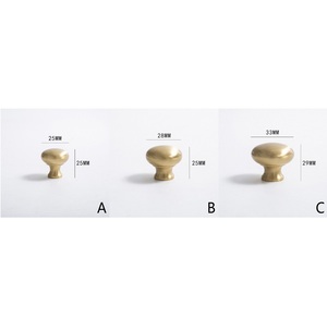 Minimalist brass fancy knob <b>pull</b> drawer cabinet <b>for</b> <b>home</b> dresser door cabinet furniture decorative kitchen wardrobe handle knobs - Product Image 4