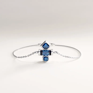 Pulsera <span class=keywords><strong>de</strong></span> Cadena Geométrica <span class=keywords><strong>de</strong></span> <span class=keywords><strong>Acero</strong></span> Inoxidable Chapada en Oro con Circonitas para Mujer, Joyería <span class=keywords><strong>de</strong></span> Moda <span class=keywords><strong>HOYA</strong></span> para Aniversarios - Product Image 2