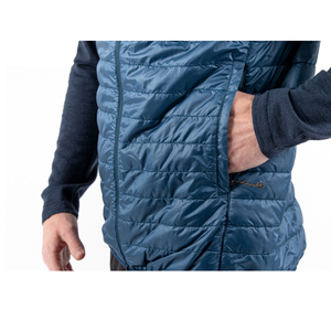 Chaleco de burbujas con cremallera para hombre, prenda de vestir de talla grande, con logotipo personalizado, sin mangas, ultraligera, para invierno - Product Image 5