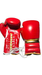 Gants de boxe en cuir de vache véritable pour l'entraînement, le sparring, le kickboxing, le Muay Thai, équipement de combat professionnel - Product Image 2