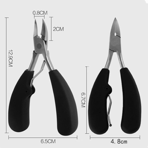 Cortauñas para cutículas y dedos de los pies, cortador de uñas para cuidado de pedicura, cortaúñas, removedor de cutículas con mango de plástico para belleza - Product Image 2