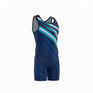 High Quality Custom Logo Wrestling Sportswear Polyester Lightweight Quick Dry Breathable - Product Image 3