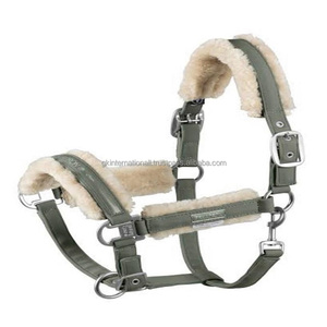 Equine Fleece เชือกแขวนคอหลังม้าสำหรับใส่กลางแจ้ง,อุปกรณ์กีฬากลางแจ้งเบาะผ้าฟรีซนุ่มปรับความสบายได้ทำจากไนลอนปรับได้ทุกขนาด - Product Image 2