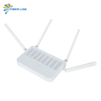 Modem Ftth double bande 1GE + 3FE + AC WiFi + 2USB WIFI Ont 4 antennes Xpon Onu Router