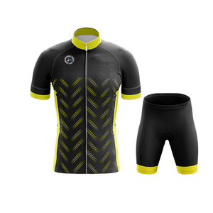 Ensembles de cyclisme personnalisés de haute qualité, sublimation, manches courtes, séchage rapide, faciles à laver, respirants, uniformes, haut 100% polyester - Product Image 1