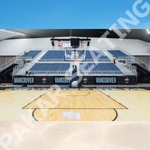 แท่นขัดสนามสนามกีฬาในร่มพร้อมบันไดและอัฒจันทร์หลังคา ศาลาสําหรับกีฬาในร่มและกิจกรรมวัฒนธรรม - Product Image 3