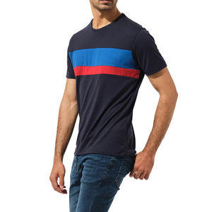 เสื้อยืดพิมพ์ลายสกรีนผ้าไหมกราฟิกสำหรับผู้ชายเสื้อพิมพ์ลายบนหน้าจอผ้าฝ้าย100% GSM รุ่นเฮฟวี่เวท260แกรมสำหรับผู้ชาย - Product Image 4