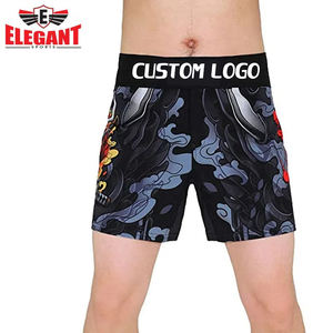 Short de combat MMA durable sur mesure Short de Muay Thai sublimé de toutes les couleurs Taille 6XL par Elegant Sports - Product Image 5