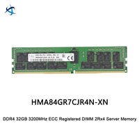 Mémoire serveur HMA84GR7CJR4N-XN 32 Go DDR4 3200 MHz RDIMM Dual Rank X4 ECC pour la virtualisation de centre de données d'entreprise et le calcul haute performance (HPC)