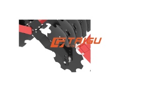 Erpice a Dischi Automatico con Attacco a Tre Punti Macchina per Lavorazione del Terreno 1ZLX 2.7/3.2/3.6 Coltivatori con Disco da 620mm - Product Image 5