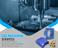 Pièces en aluminium et acier inoxydable usinées CNC sur mesure OEM avec anodisation et polissage pour l'automobile et le secteur médical