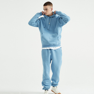 ONEAPEX Streetwear Ensemble de pantalons de survêtement à capuche 400gsm Ensemble de survêtements pour hommes avec sweat à capuche et pantalon - Product Image 1